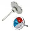 Termometr analogowy z sondą Kaminer 0-250 °C