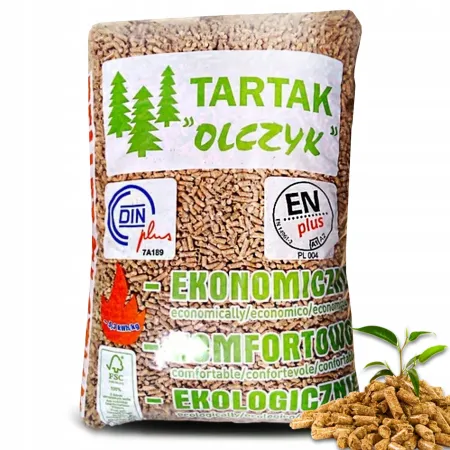 Pelet Olczyk Pellet Drewniany NAJLEPSZY Opał 15kg