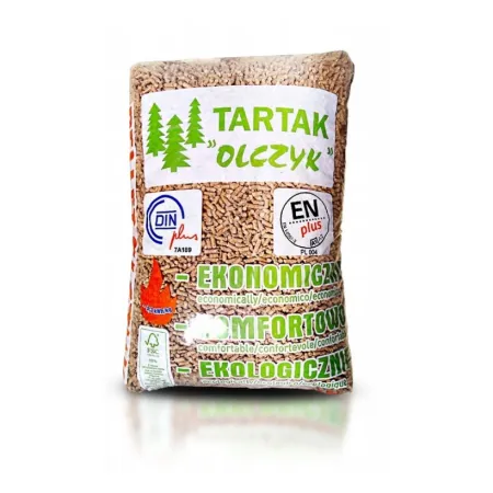 Pelet Olczyk Pellet Drewniany NAJLEPSZY Opał 15kg