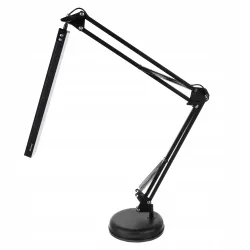 Lampka biurkowa Izoxis Lampa Kreślarska LED czarny moc do 5,6 W