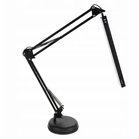 Lampka biurkowa Izoxis Lampa Kreślarska LED czarny moc do 5,6 W