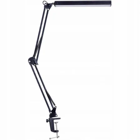 Lampka biurkowa Izoxis Lampa Kreślarska LED czarny moc do 5,6 W