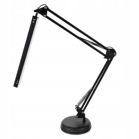 Lampka biurkowa Izoxis Lampa Kreślarska LED czarny moc do 5,6 W
