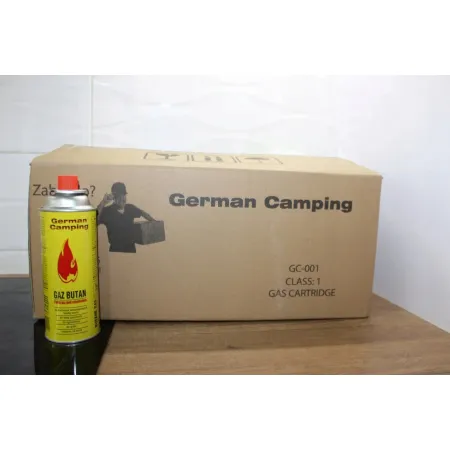 Nabój gazowy GermanCamping 400 ml kartusz wkład do palnika do kuchenki x10