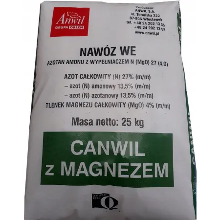 Saletrzak Nawóz azotowy Anwil Włocławek granulat 20 kg na trawnik warzywa