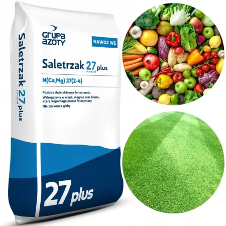Saletrzak Nawóz azotowy Grupa Azoty granulat 20 kg trawa trawnik