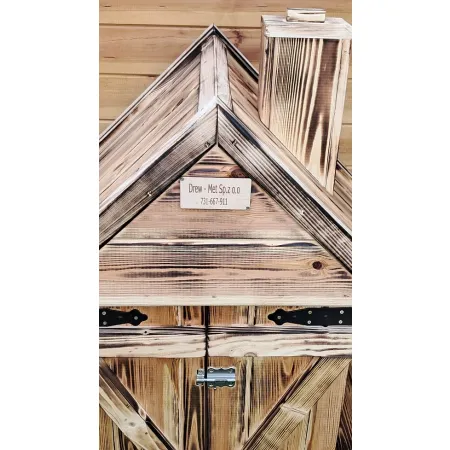 Wędzarnia Drewniana Ogrodowa 140x50x50 Góralski Dach