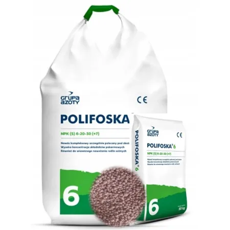 Nawóz wieloskładnikowy Polifoska 6 granulat 500 kg