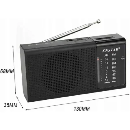 Radio baterie FM KNStar KB-800
